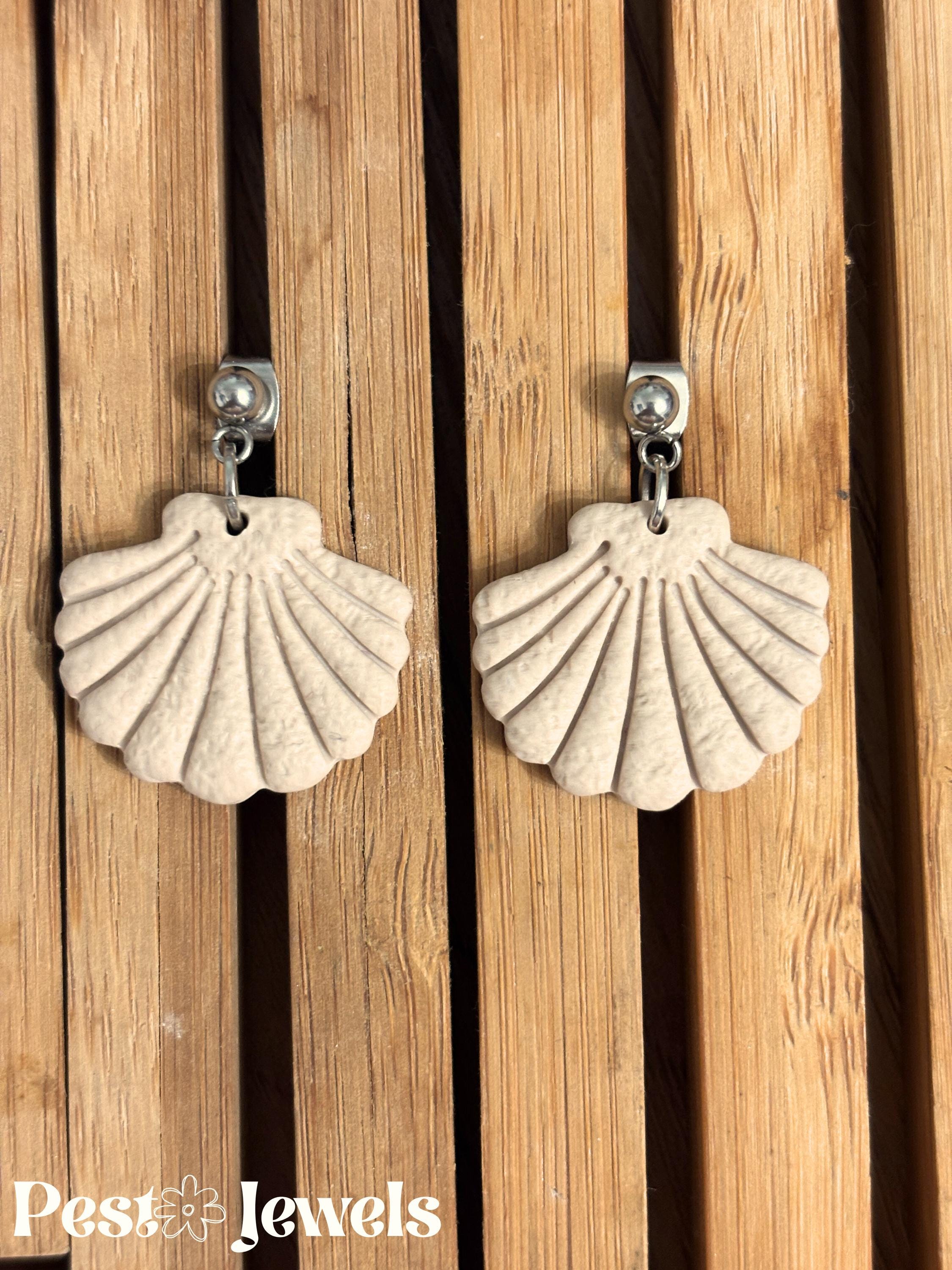 Shelly - Boucles d'oreilles Coquillage