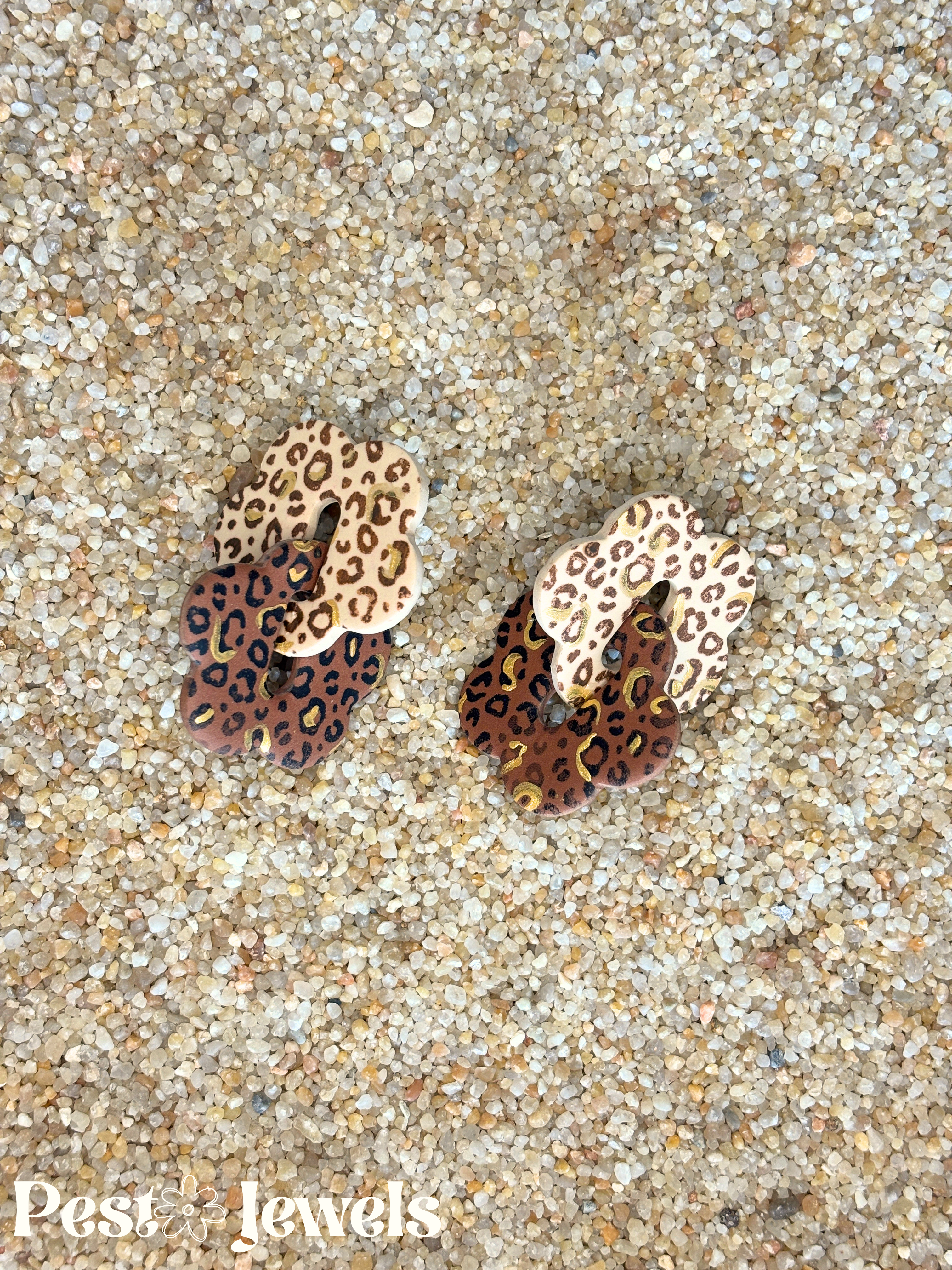 Poppy - Boucle d'oreilles fleur