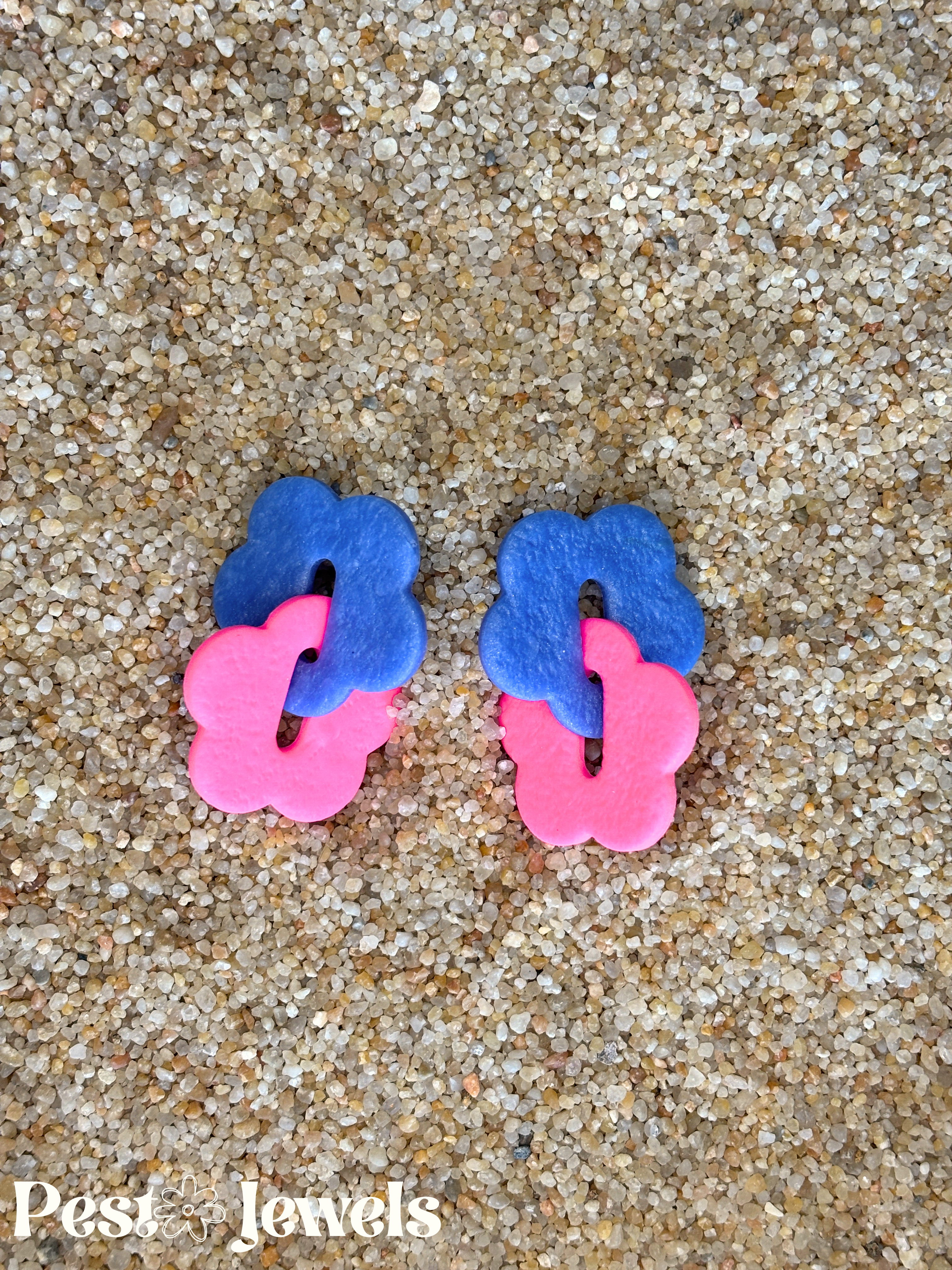 Poppy - Boucle d'oreilles fleur