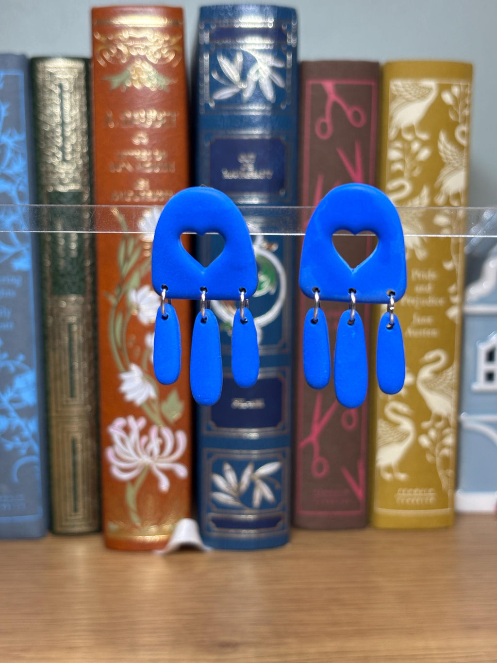 Aïna - Boucles d'oreilles pendante coeur