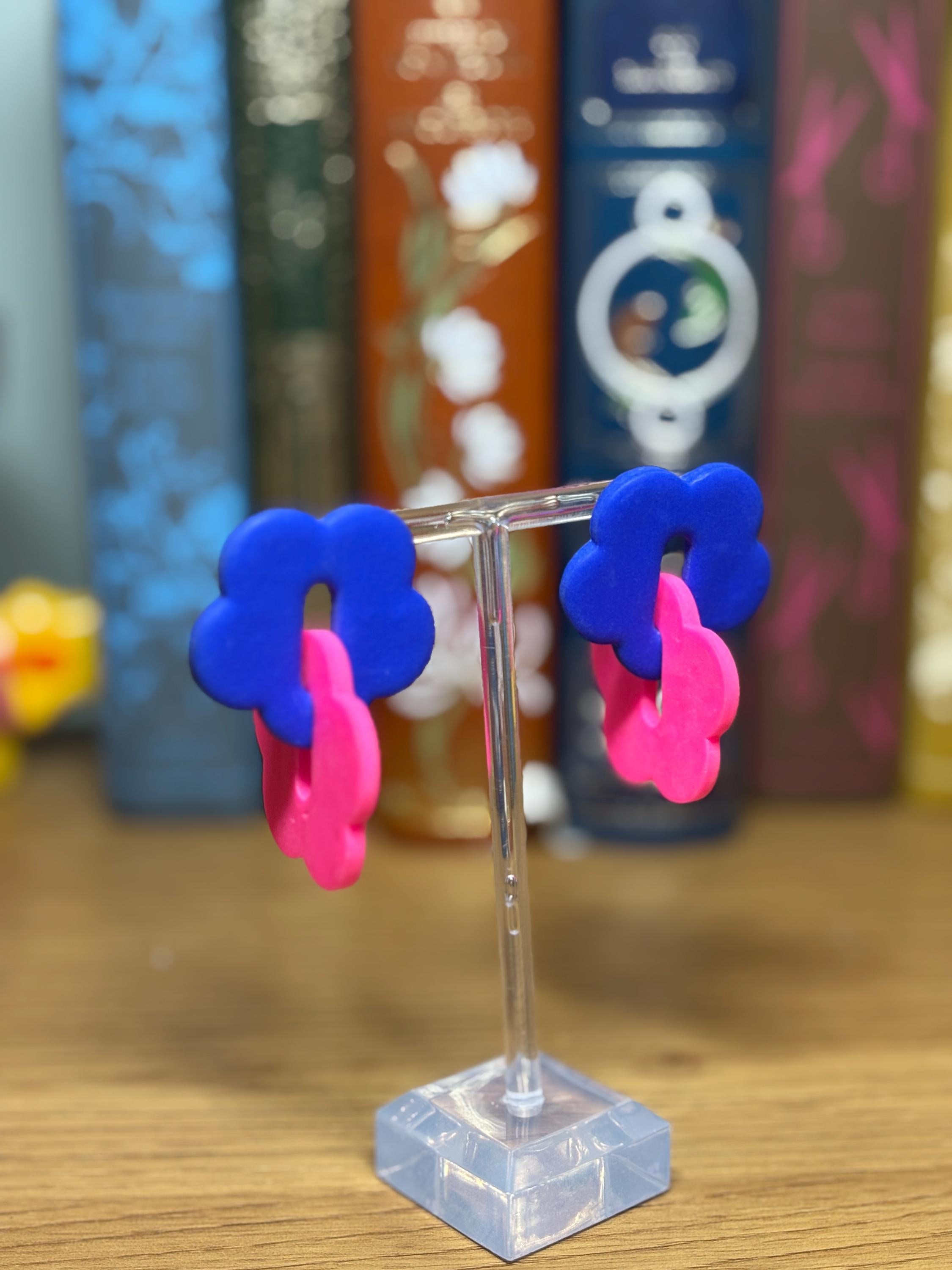 Poppy - Boucle d'oreilles fleur