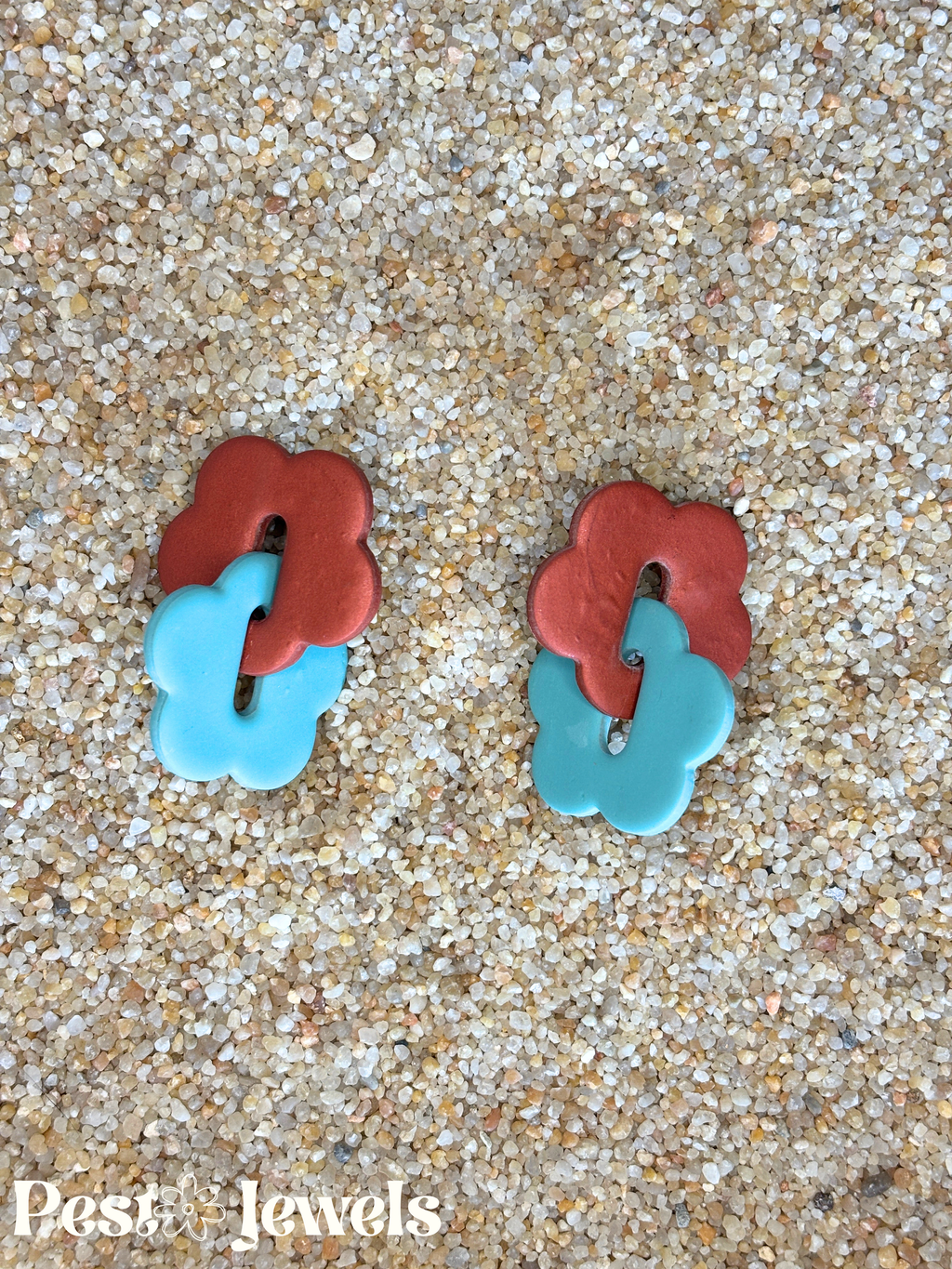 Poppy - Boucle d'oreilles fleur