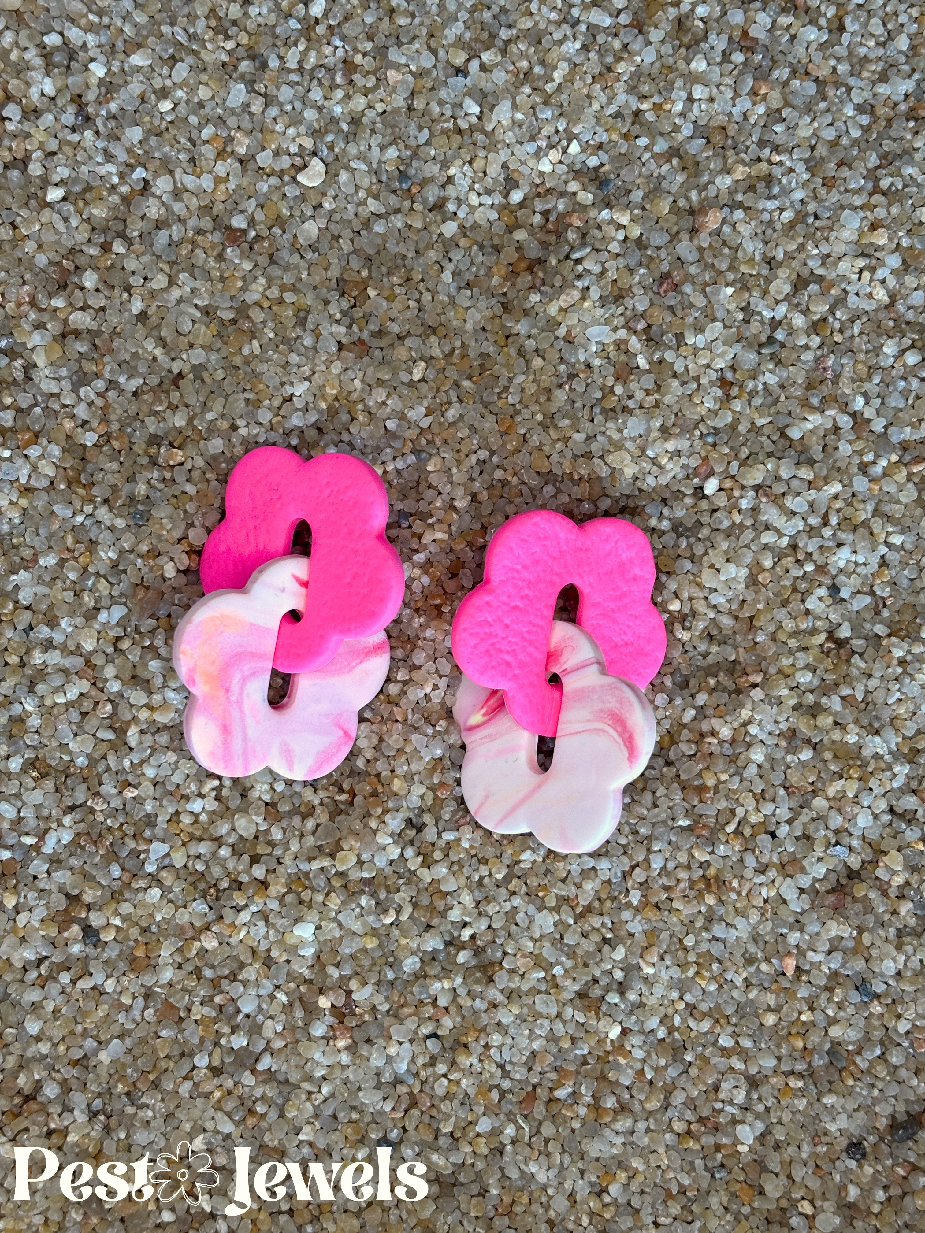 Poppy - Boucle d'oreilles fleur
