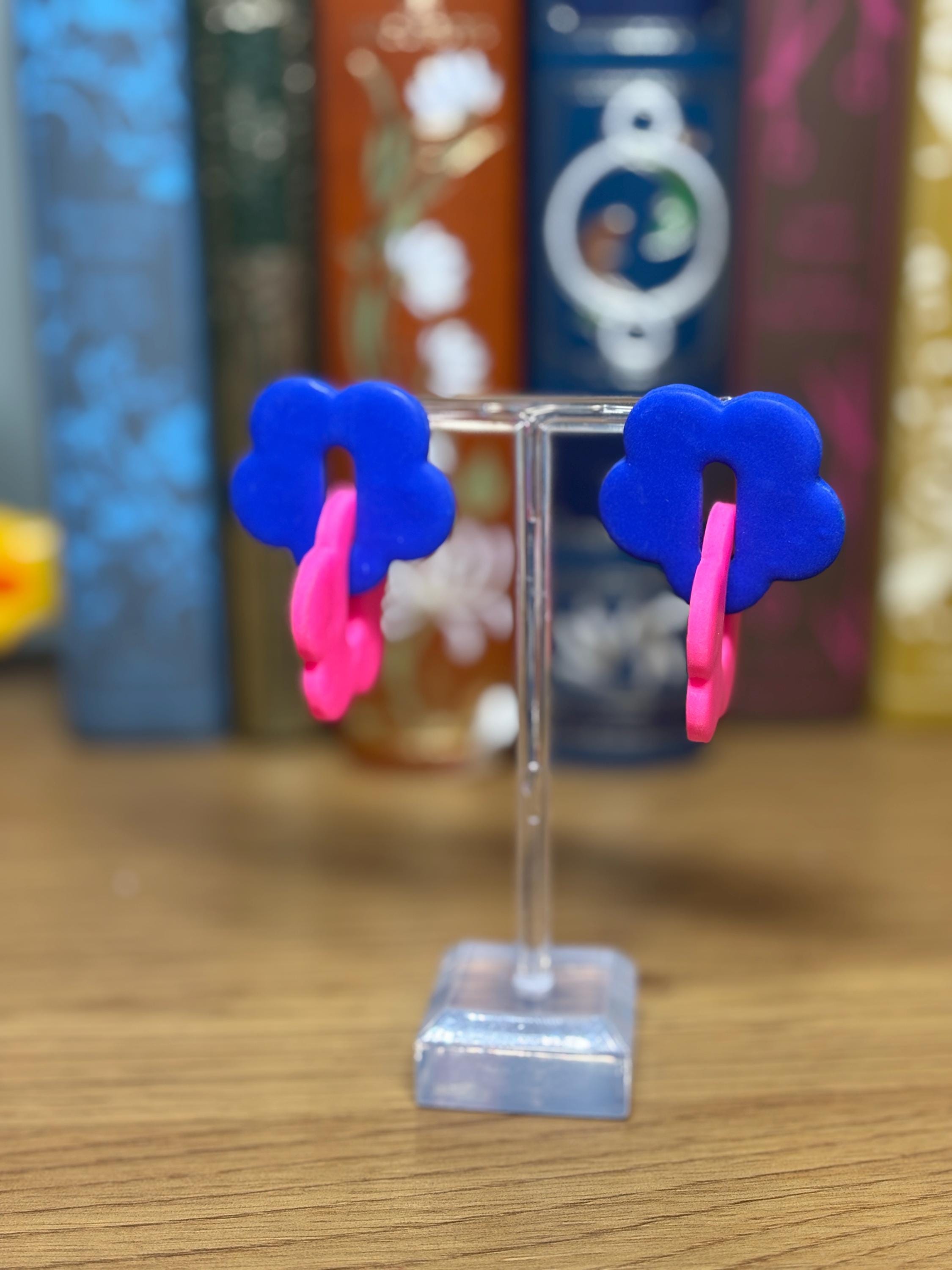 Poppy - Boucle d'oreilles fleur