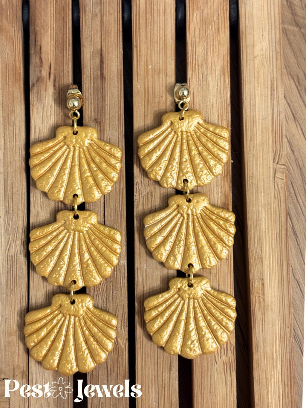 Shelly - Boucles d'oreilles Coquillage