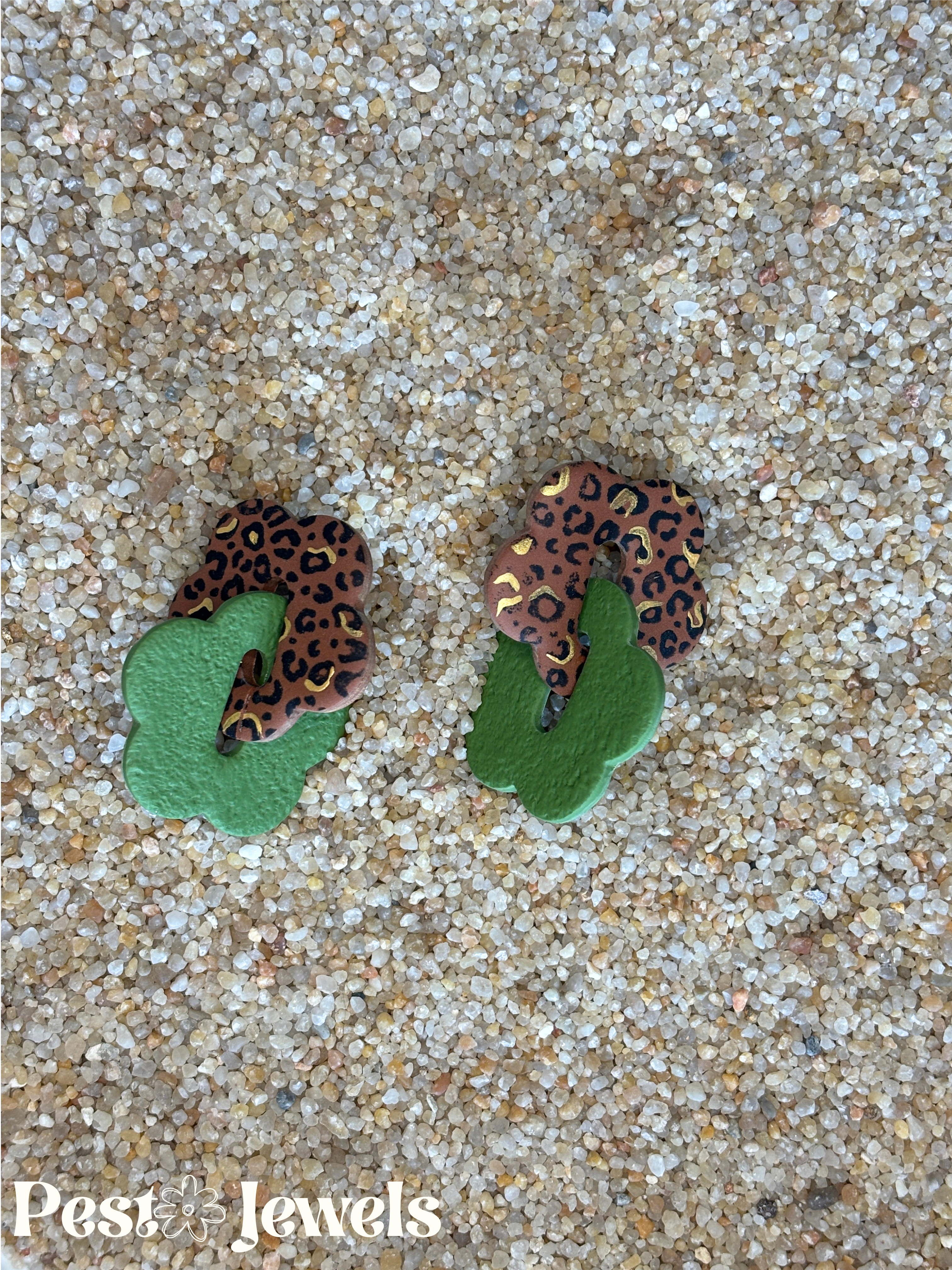 Poppy - Boucle d'oreilles fleur
