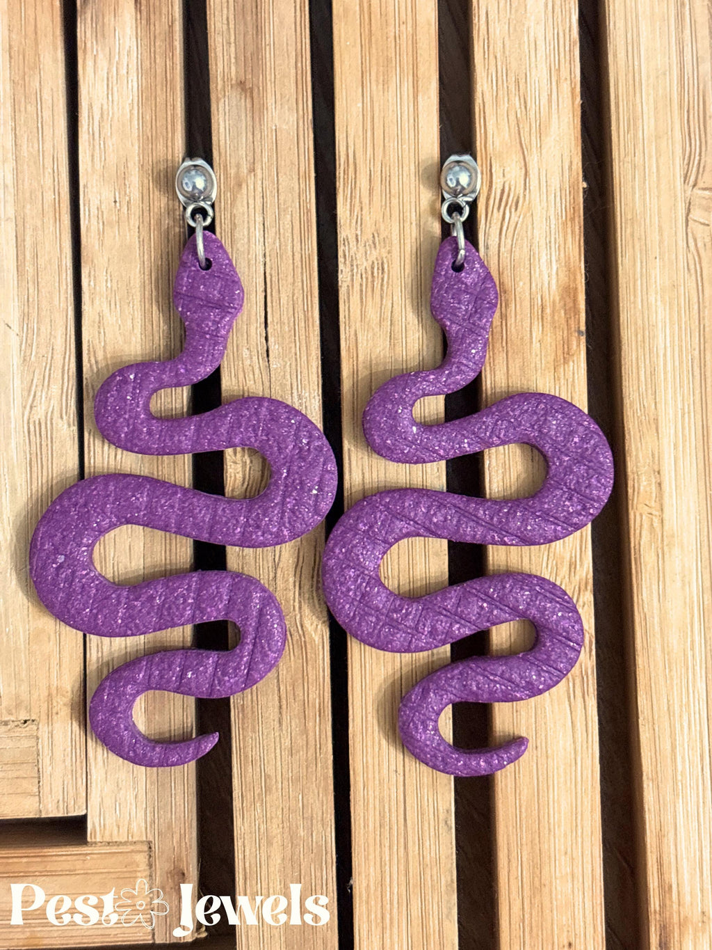 Medusa - Boucles d'oreilles serpent