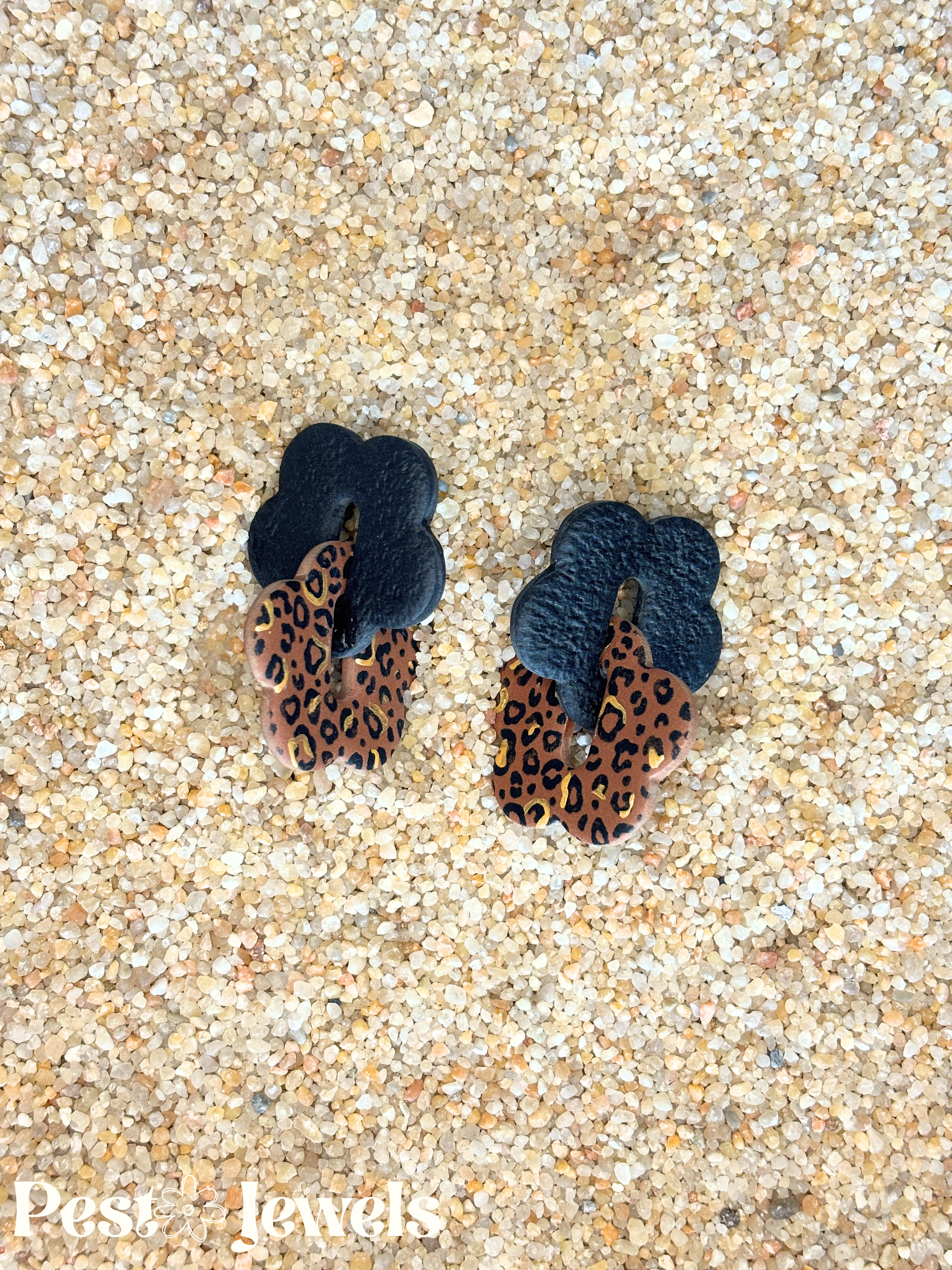 Poppy - Boucle d'oreilles fleur