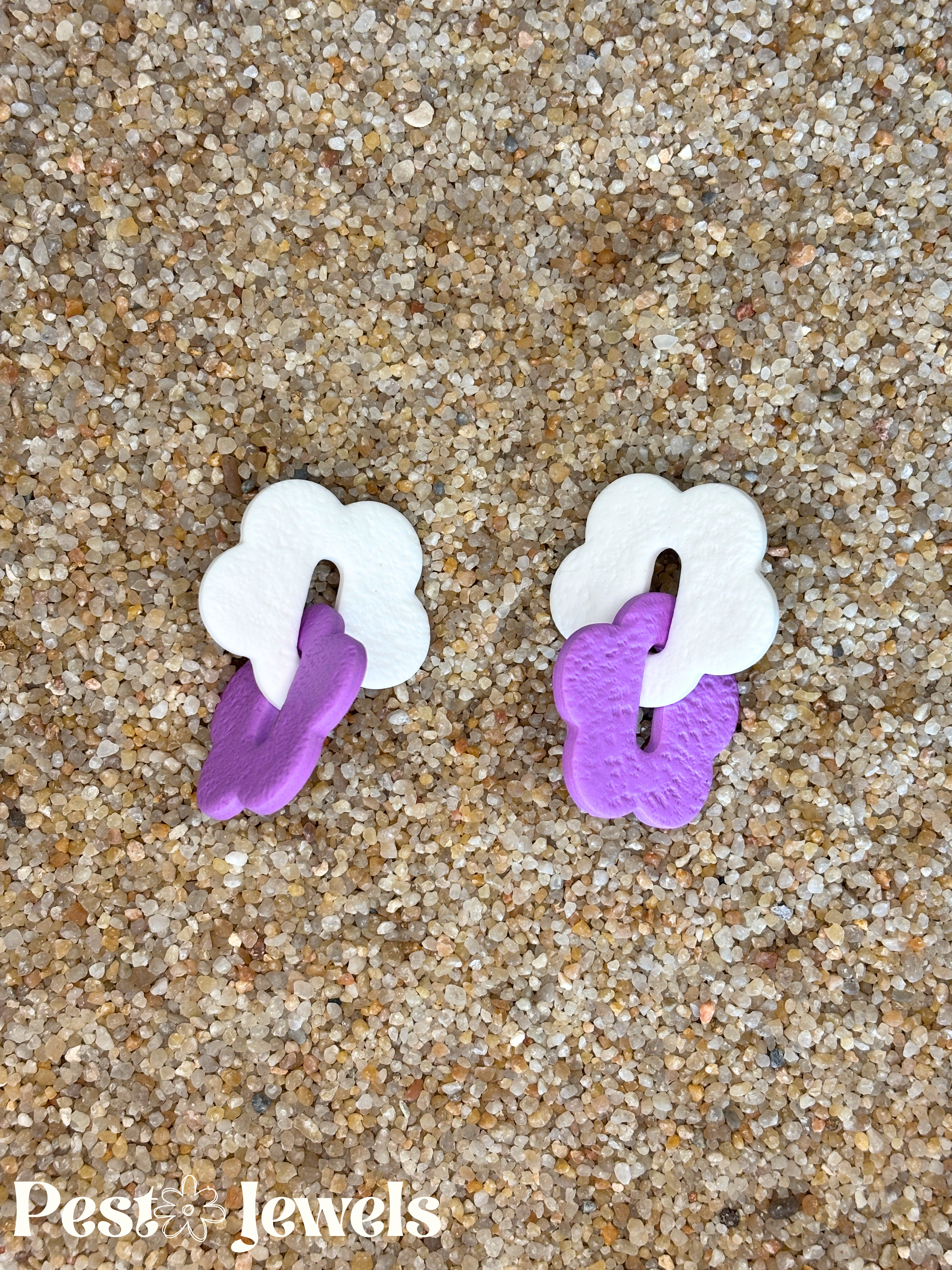 Poppy - Boucle d'oreilles fleur