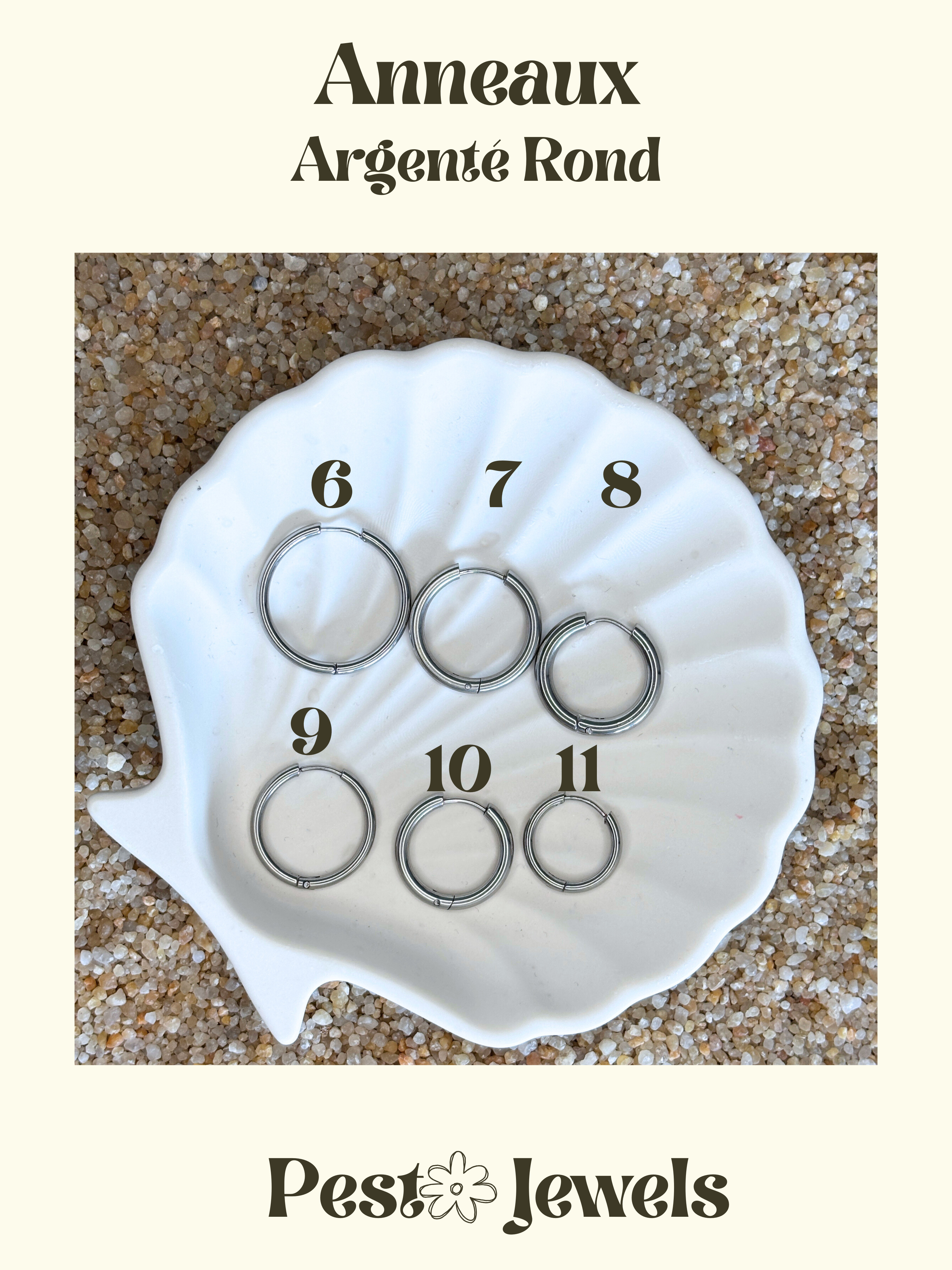 Néréa - Pampilles Interchangeables Poissons avec Anneaux