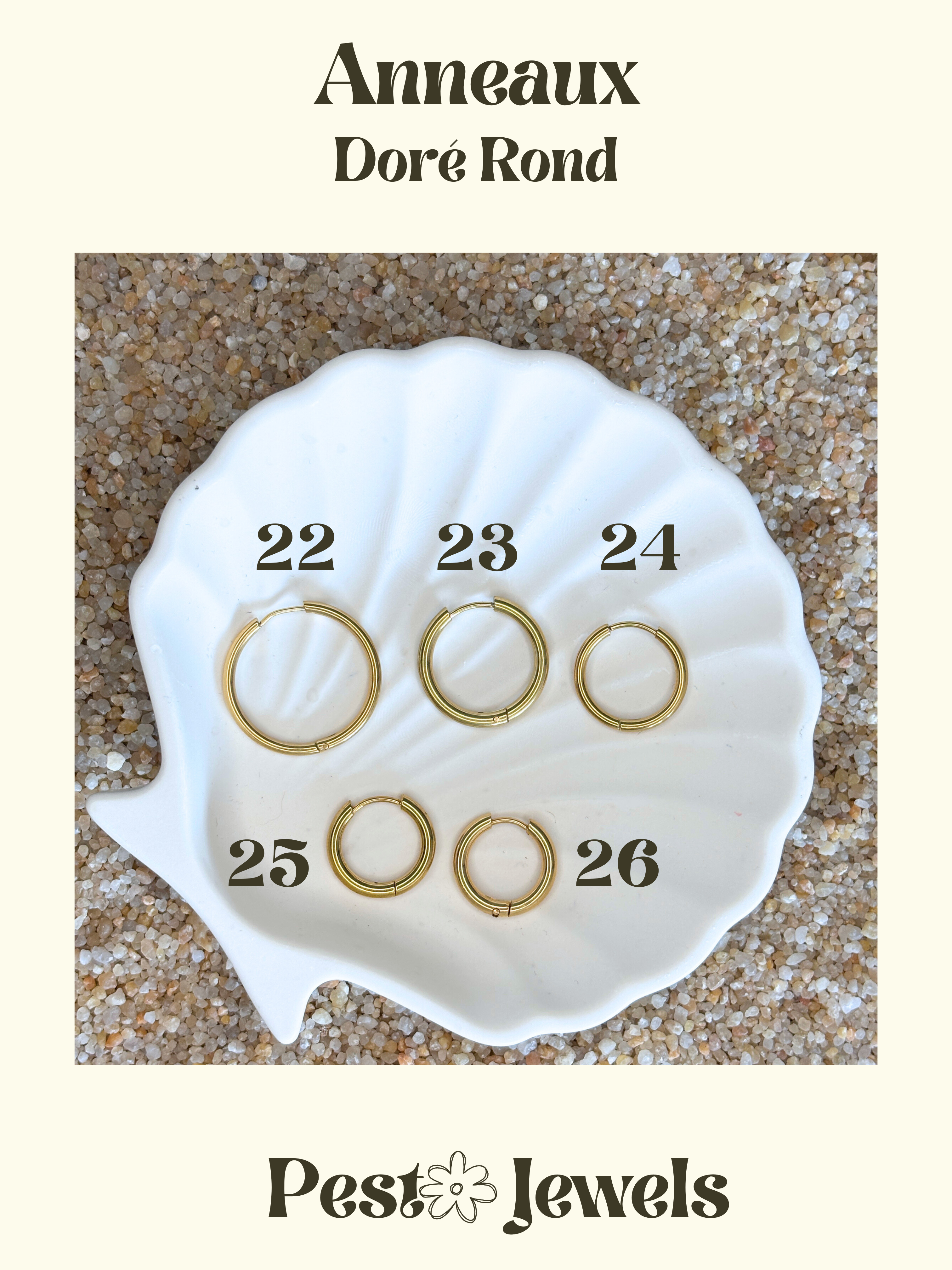 Anneaux Acier Inoxydable