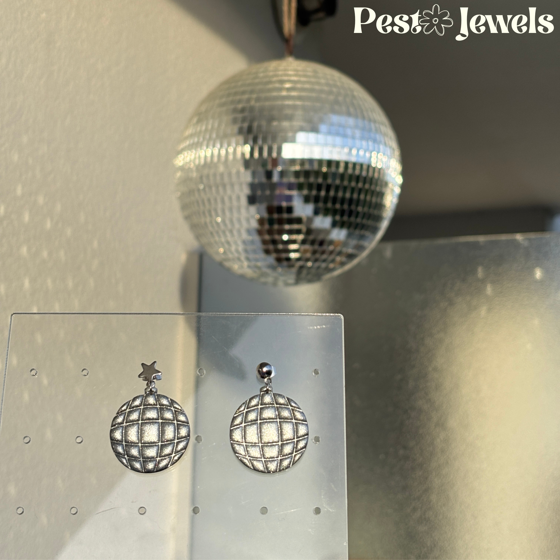 Donna - Boule Disco Boucle d'oreilles