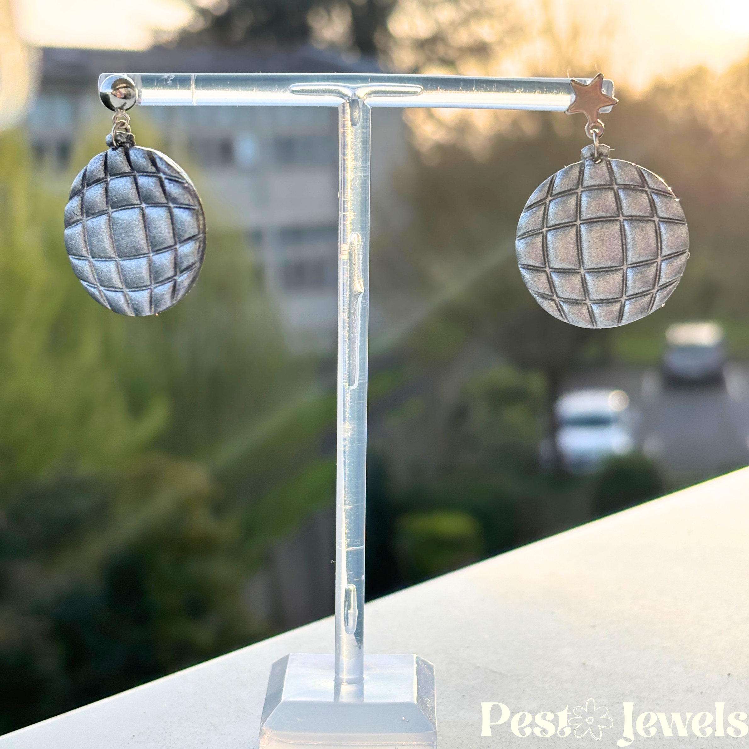 Donna - Boule Disco Boucle d'oreilles