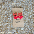 Inaya - Boucle d'oreilles animaux & coeurs