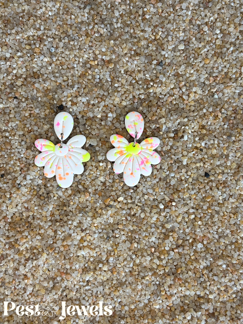 April - Boucles d'oreilles fleurs