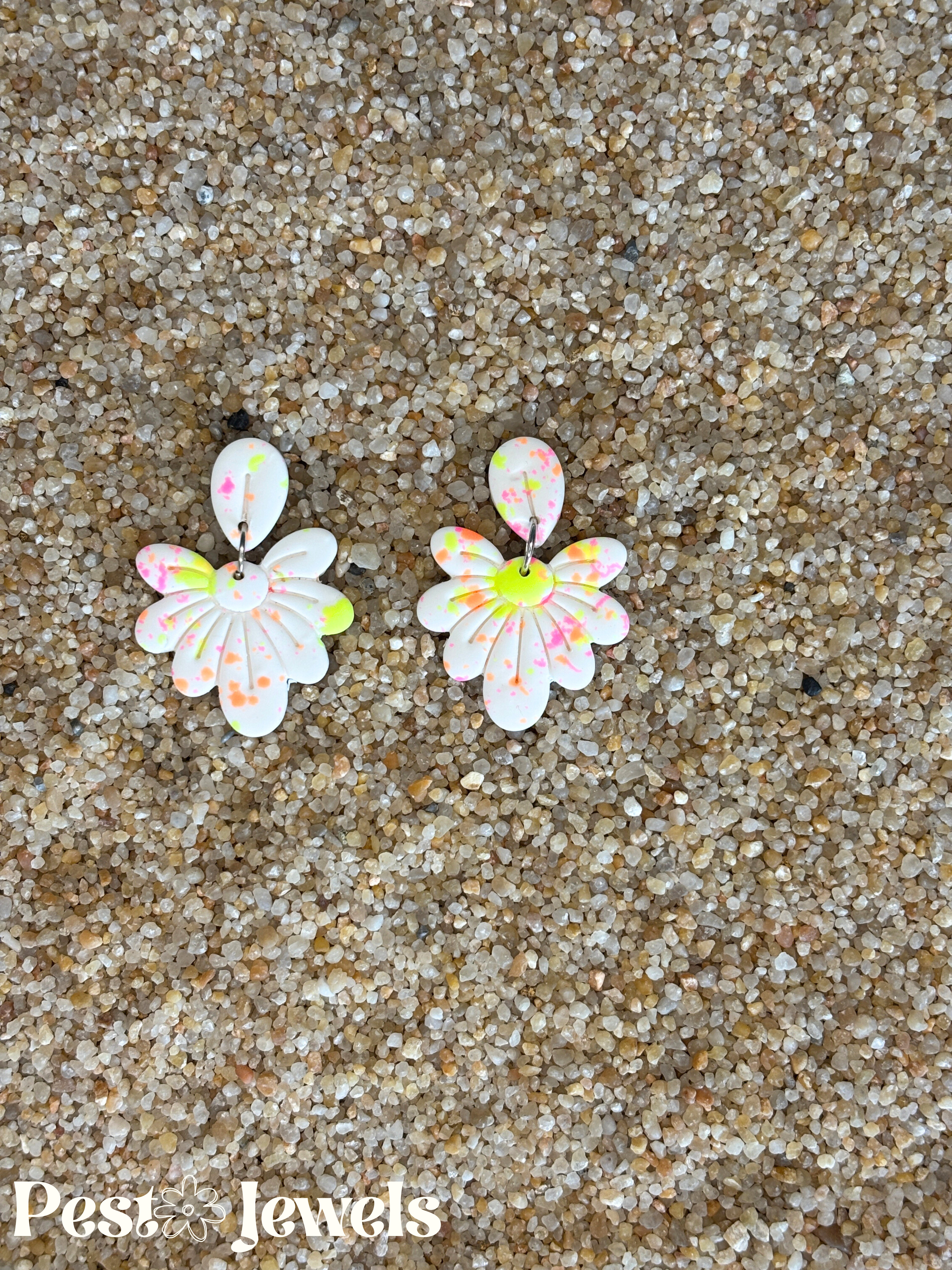 April - Boucles d'oreilles fleurs