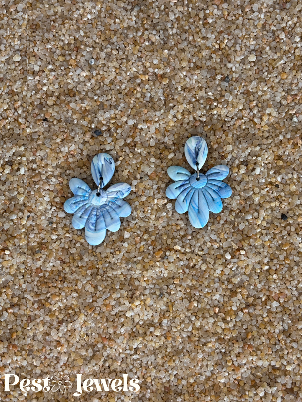 April - Boucles d'oreilles fleurs
