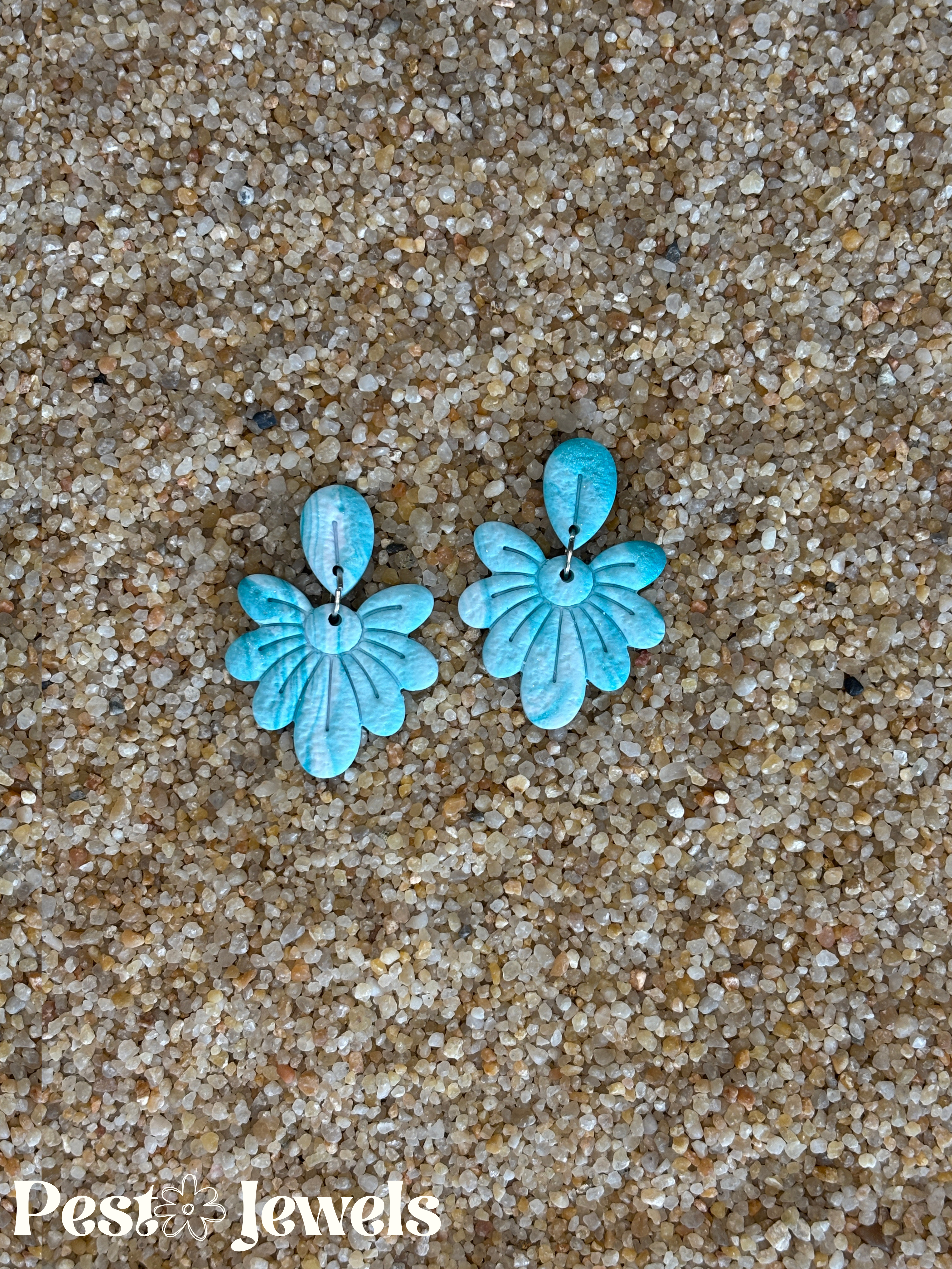 April - Boucles d'oreilles fleurs