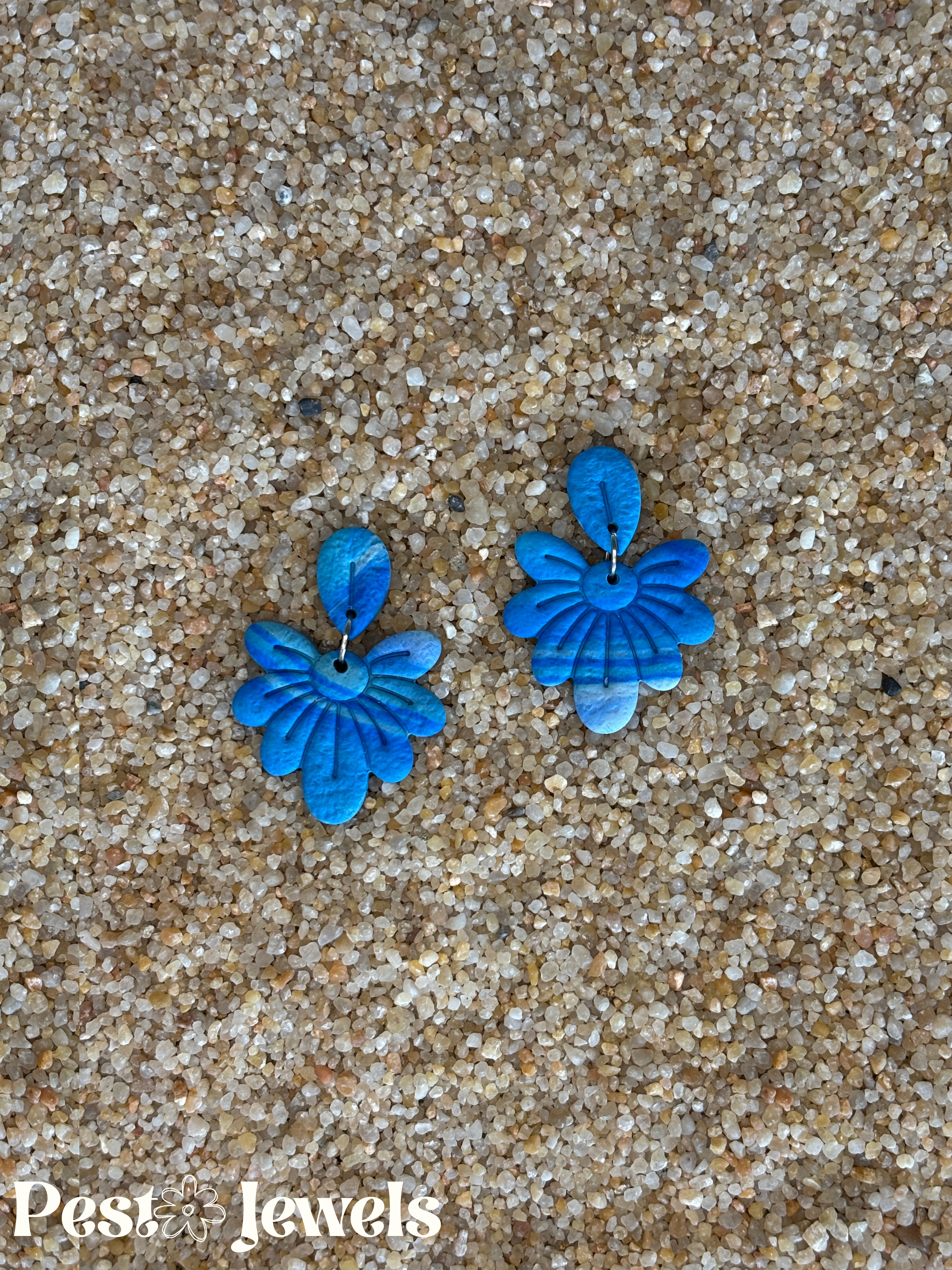 April - Boucles d'oreilles fleurs