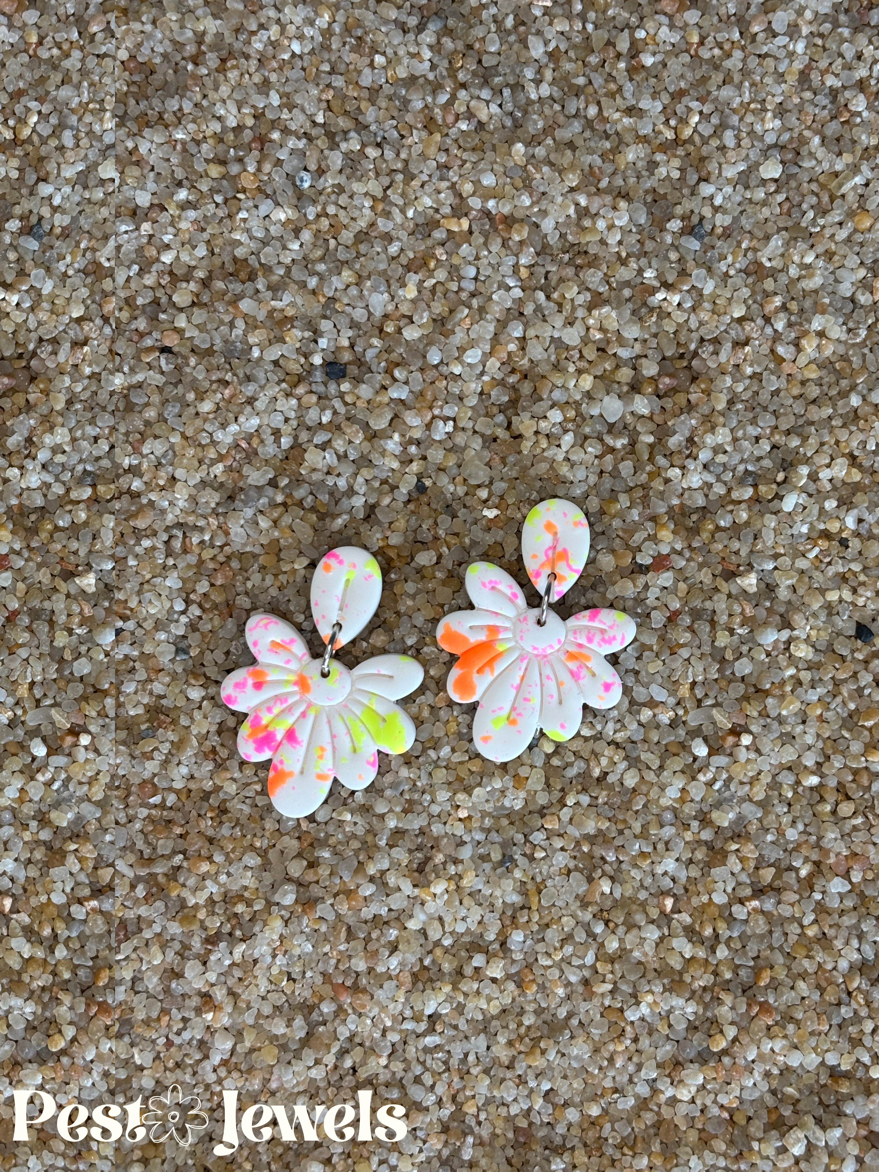 April - Boucles d'oreilles fleurs
