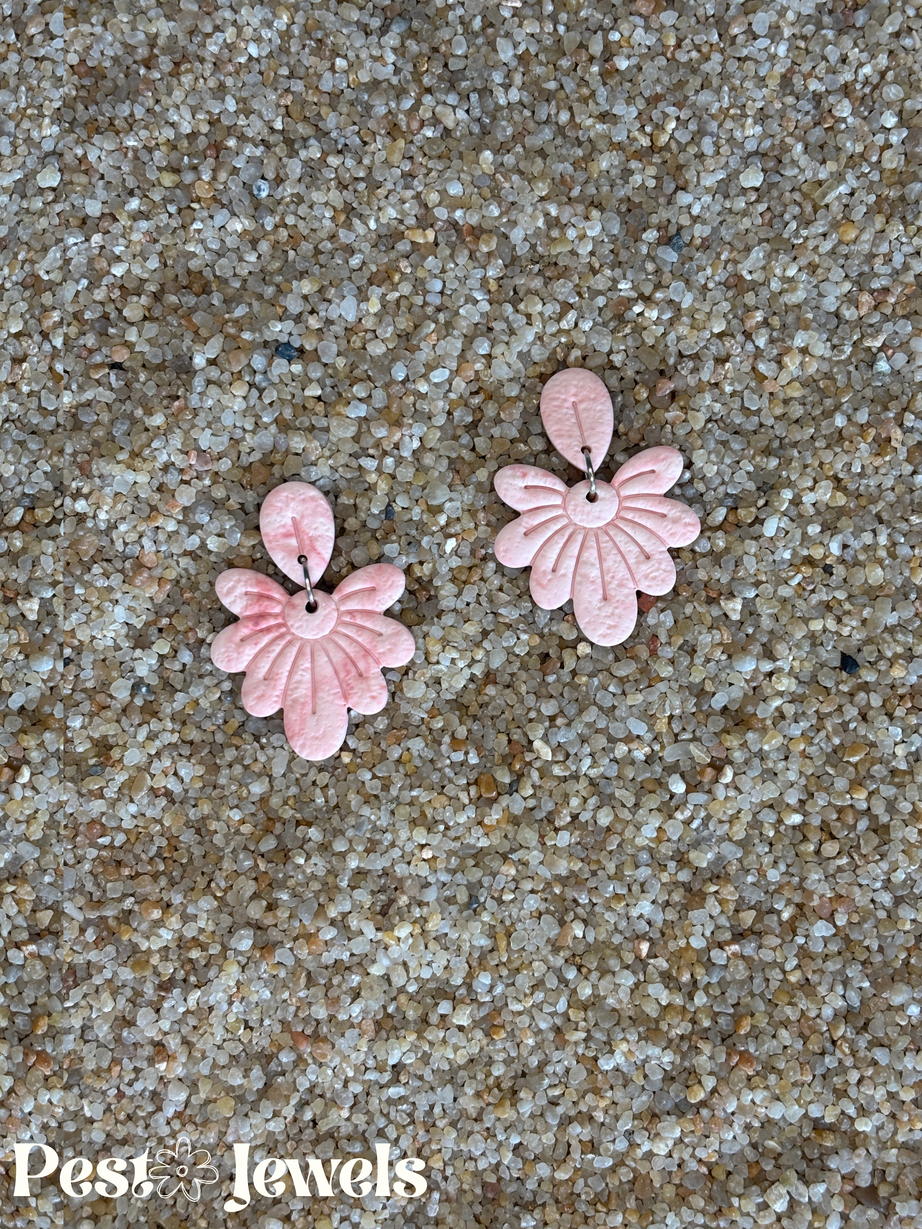 April - Boucles d'oreilles fleurs