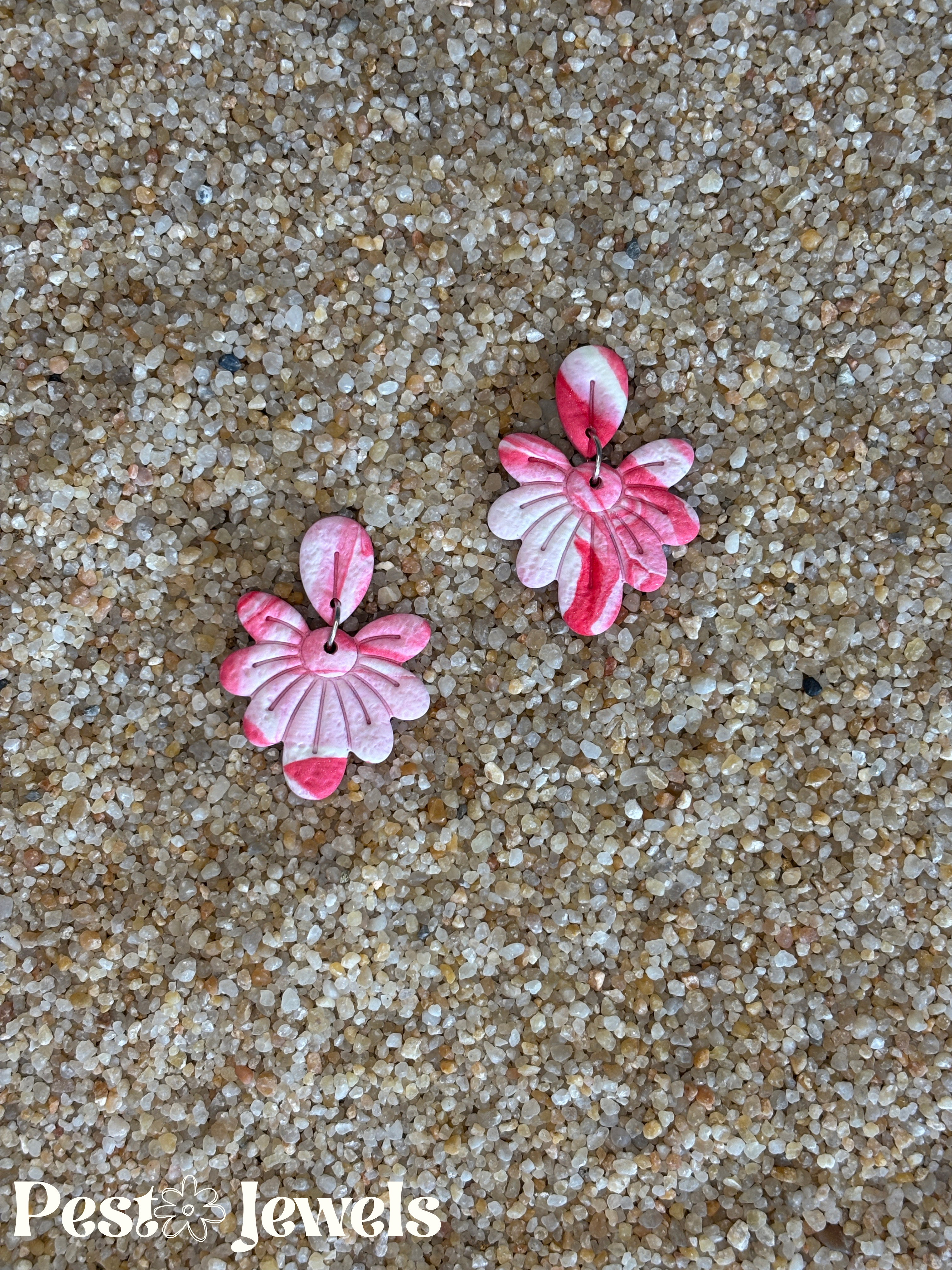 April - Boucles d'oreilles fleurs