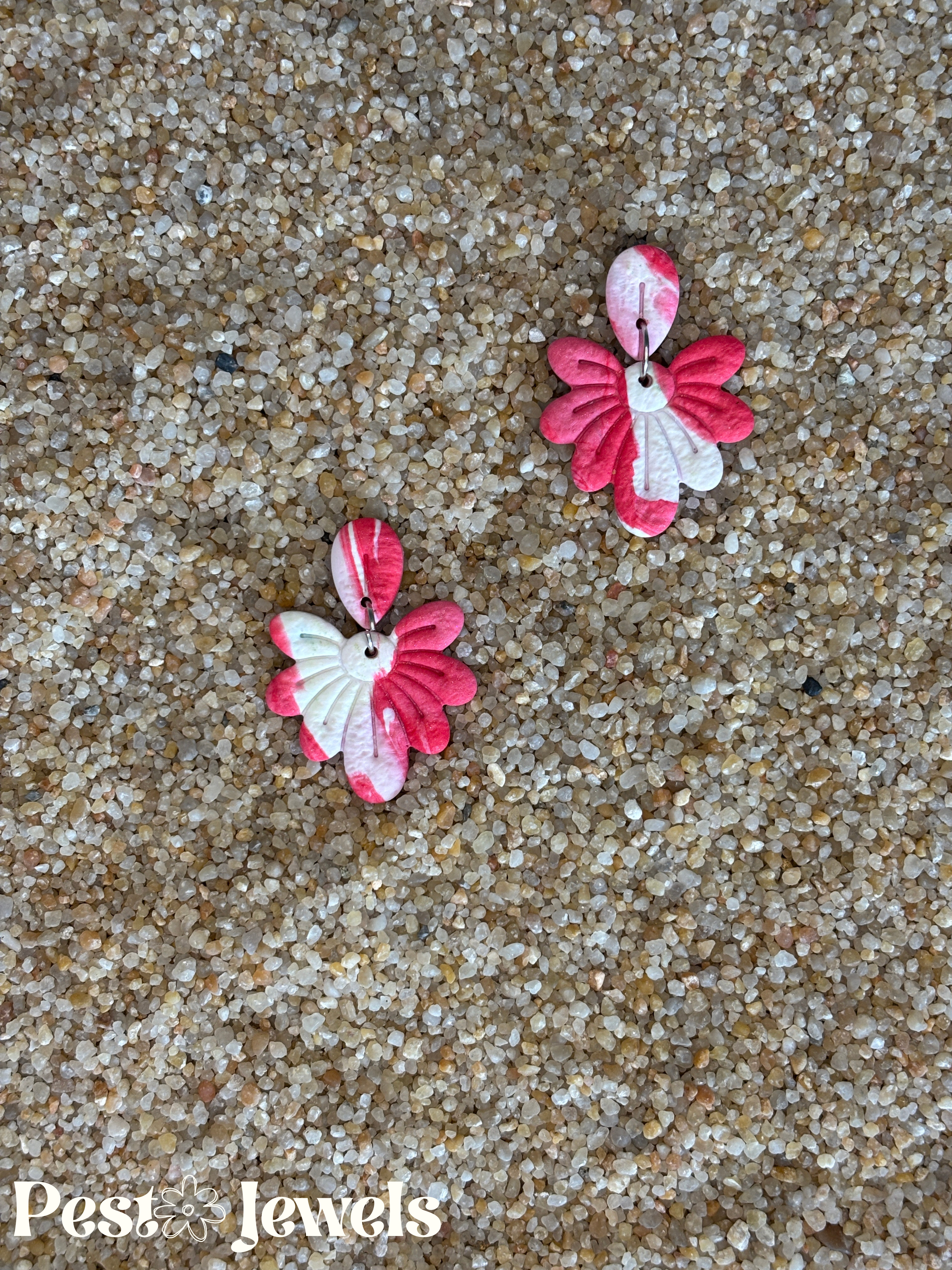 April - Boucles d'oreilles fleurs