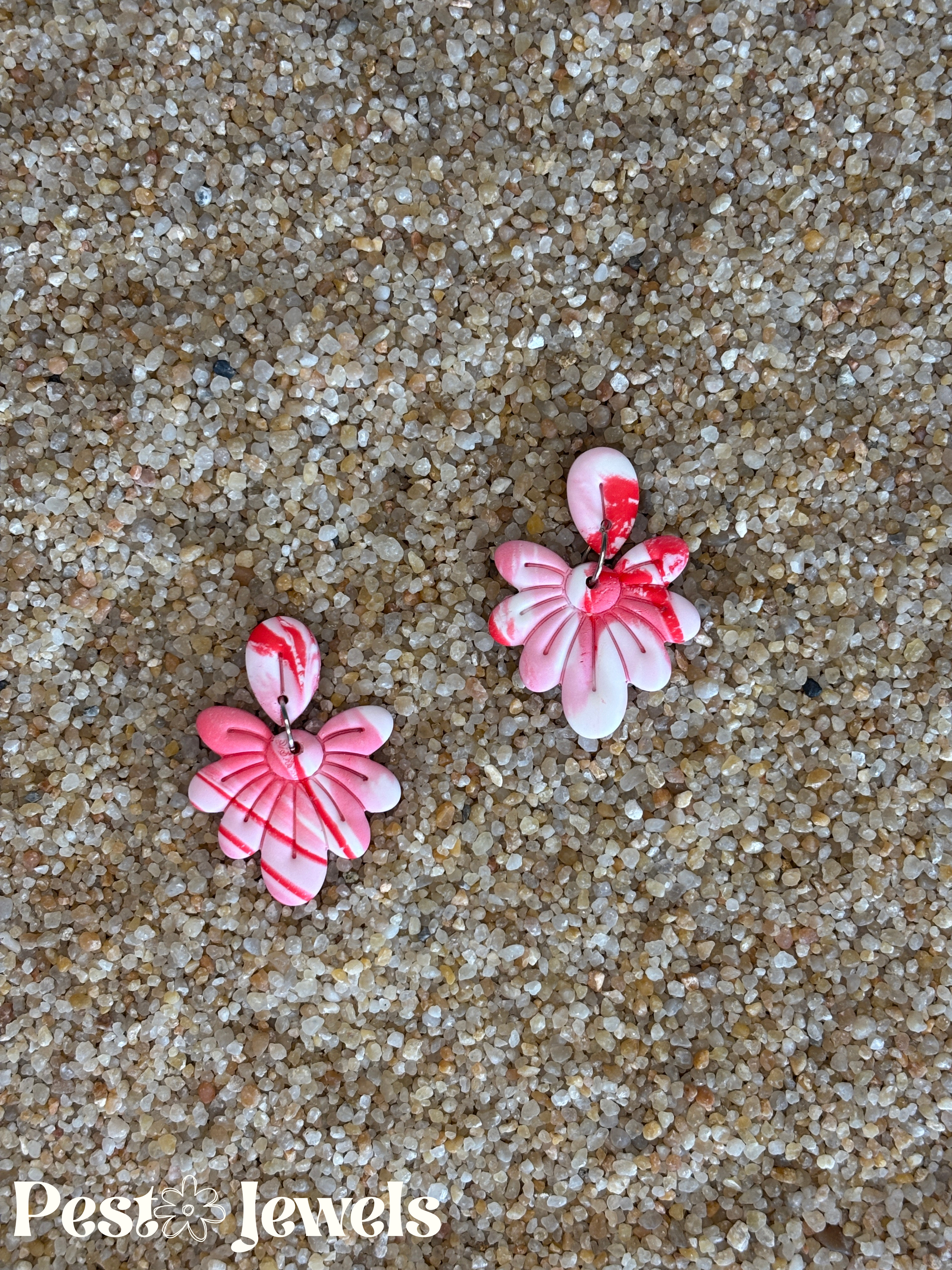 April - Boucles d'oreilles fleurs