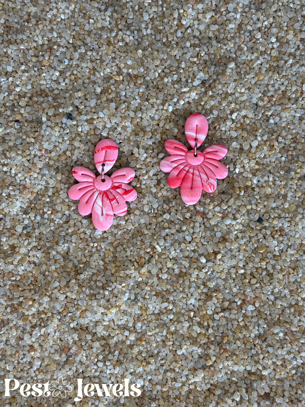April - Boucles d'oreilles fleurs