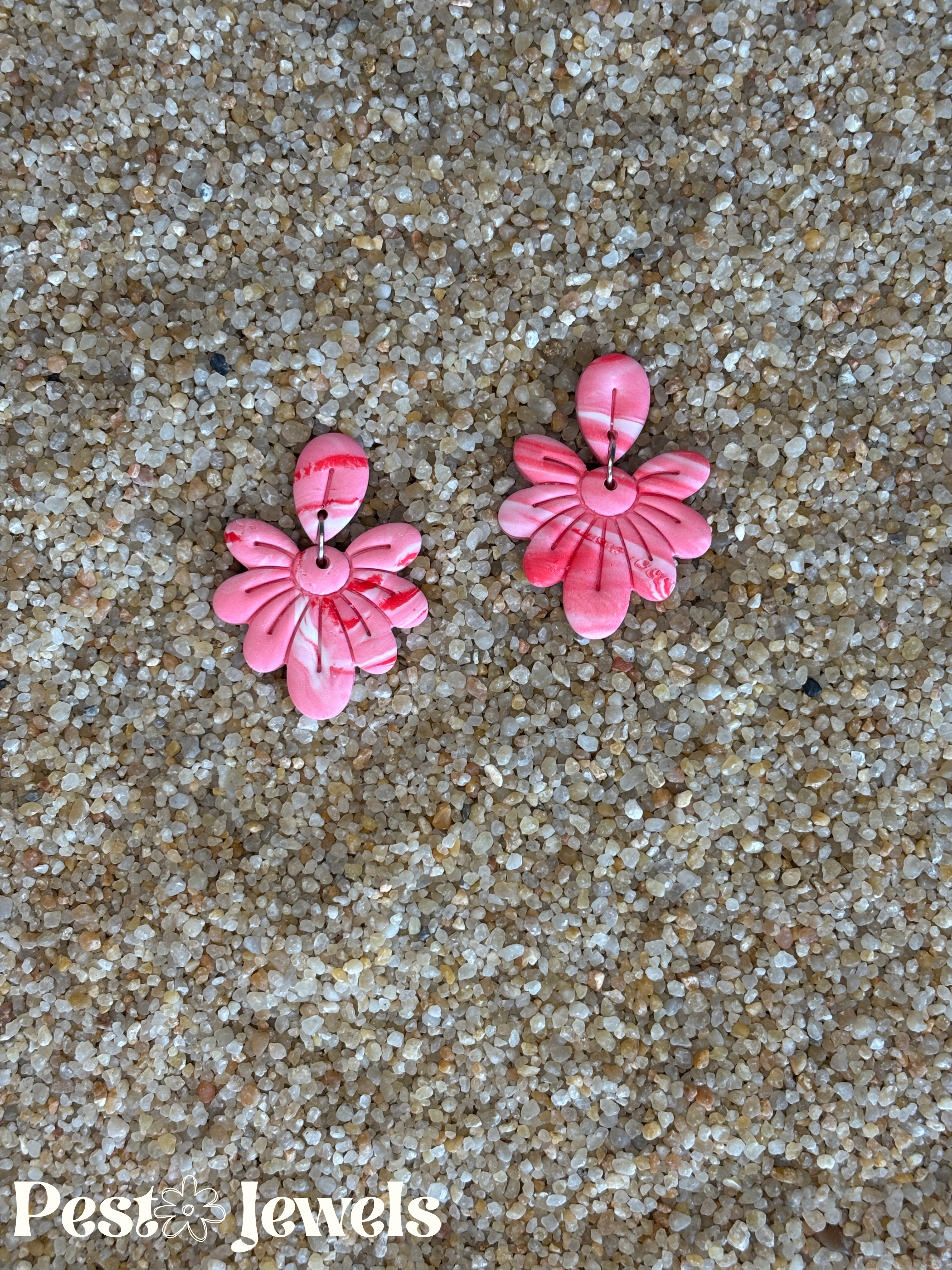 April - Boucles d'oreilles fleurs