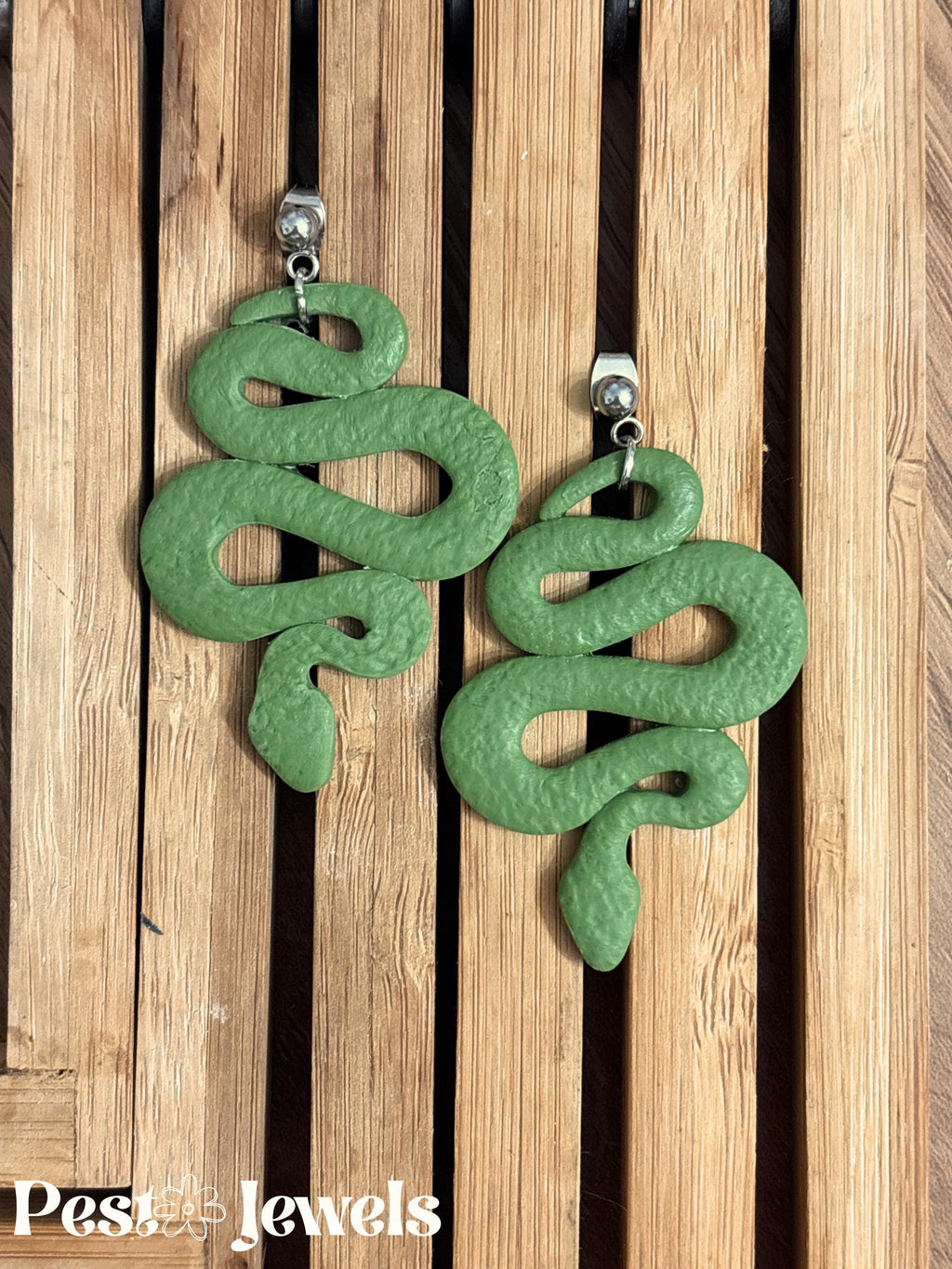 Medusa - Boucles d'oreilles serpent