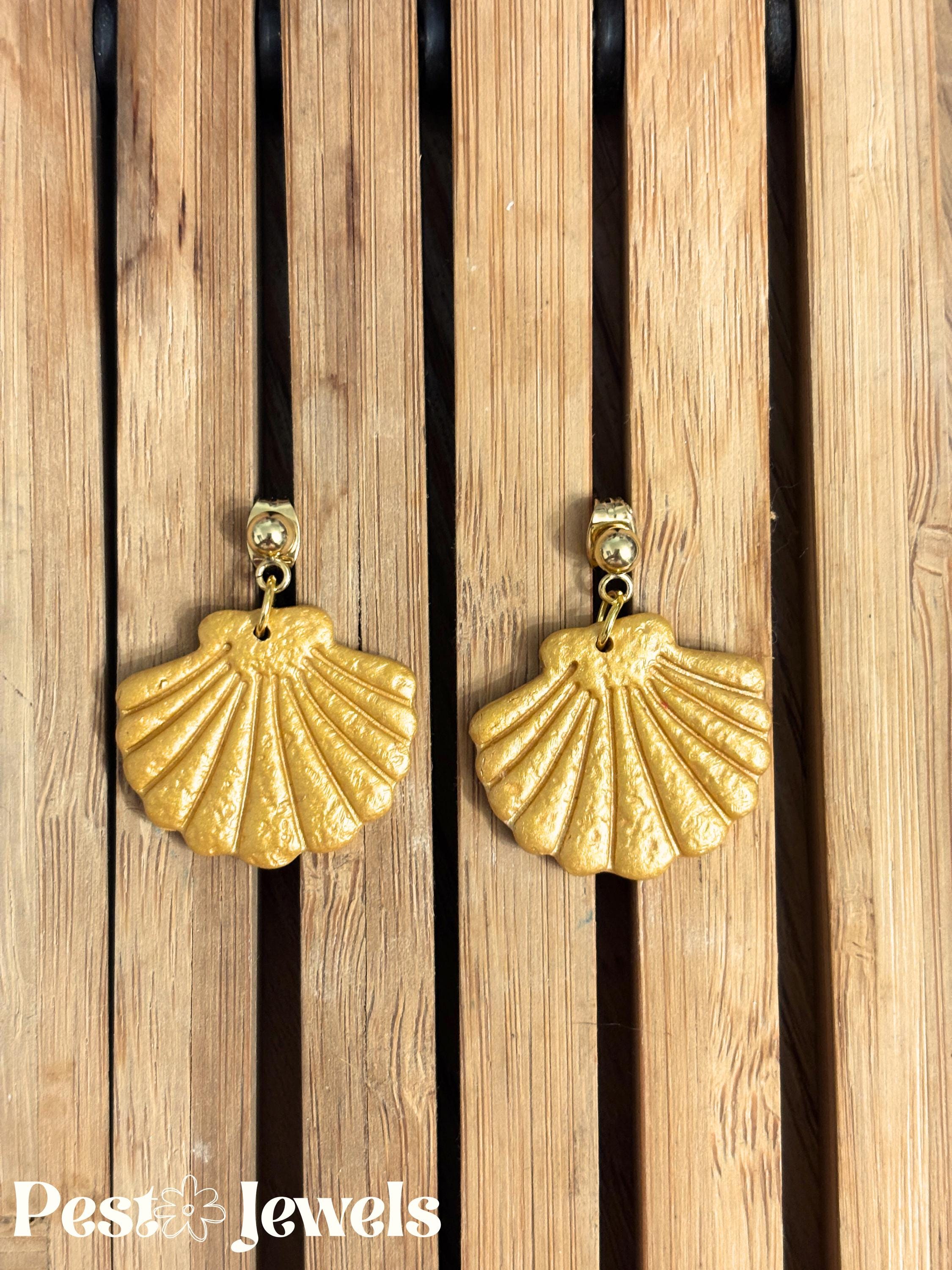 Shelly - Boucles d'oreilles Coquillage