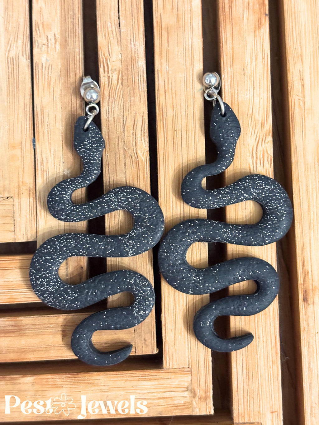 Medusa - Boucles d'oreilles serpent