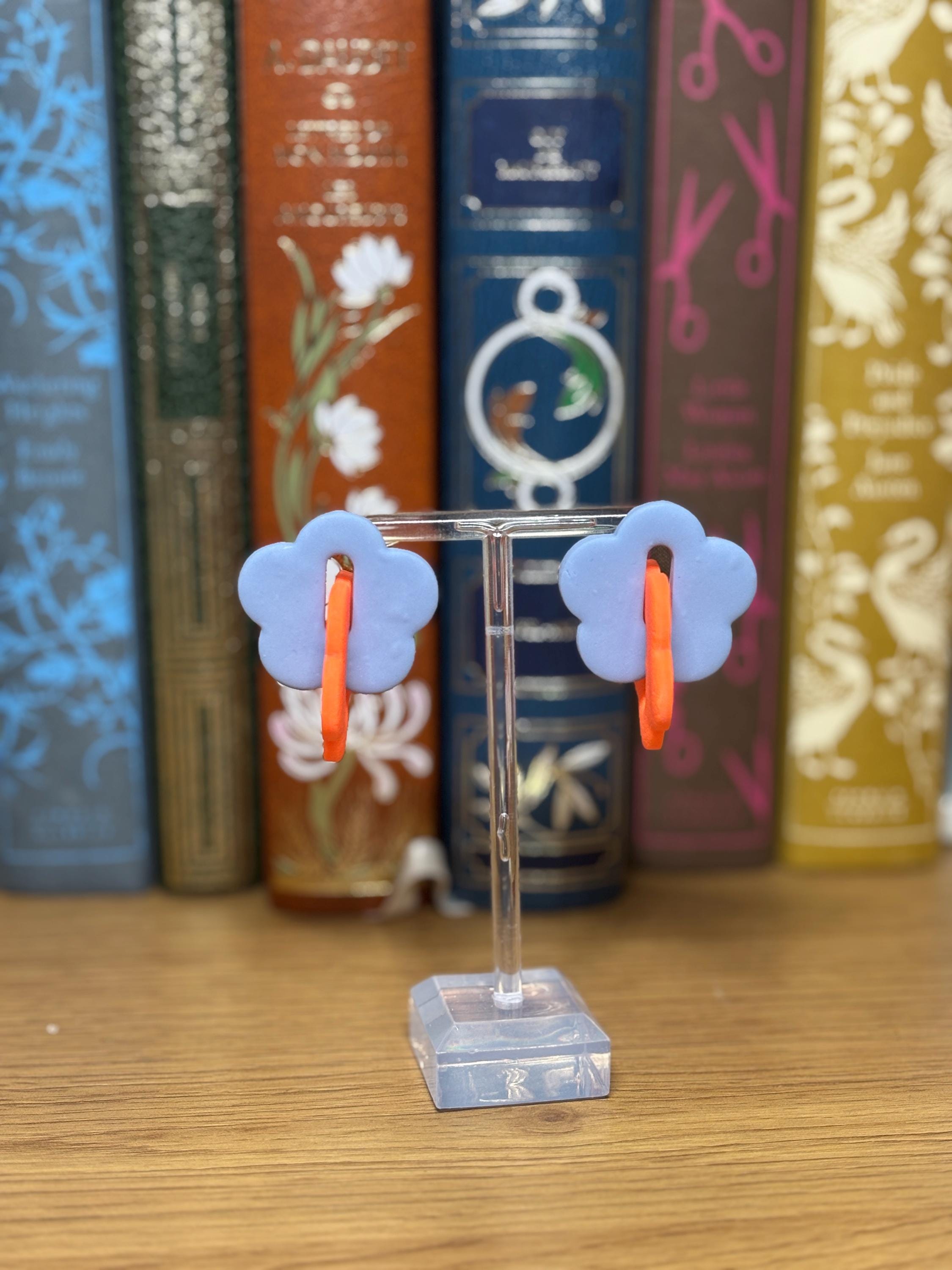 Poppy - Boucle d'oreilles fleur