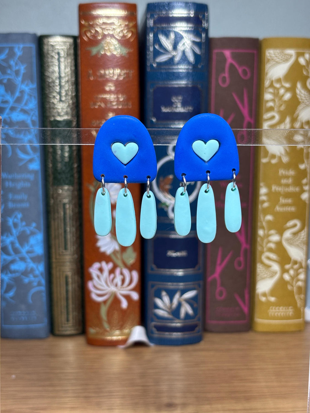 Aïna - Boucles d'oreilles pendante coeur