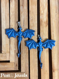 Rhéa - Boucles d’oreilles dragon