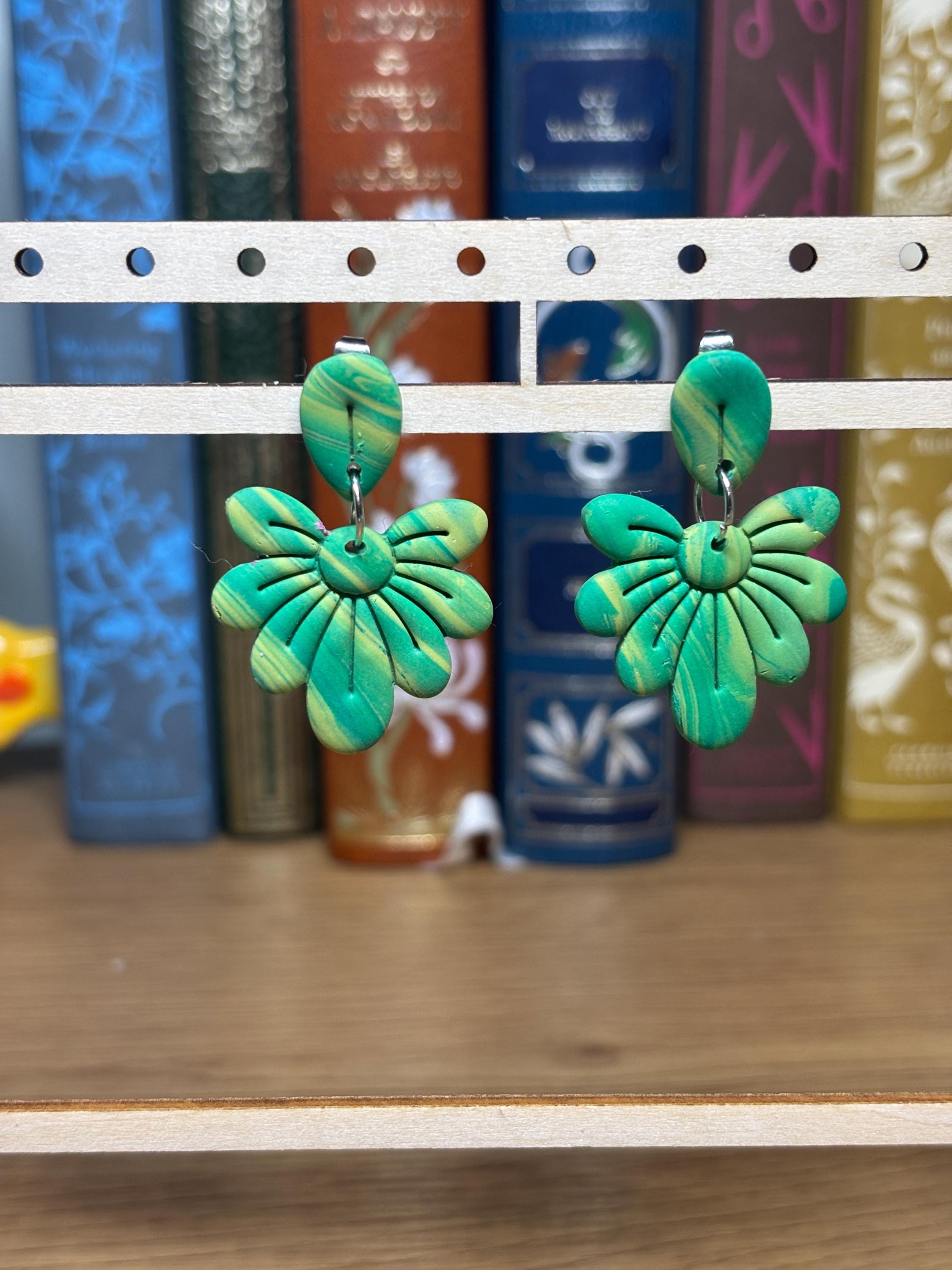 April - Boucles d'oreilles fleurs